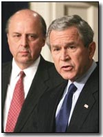 War Criminals John Negropnte & George Bush
